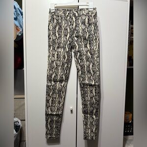Wild Fable Snake Print Skinny Pants size 00